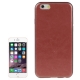 coque iPhone 6 plus / 6S plus texture cuir - rouge