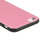 coque iPhone 6 plus / 6S plus texture cuir - rose