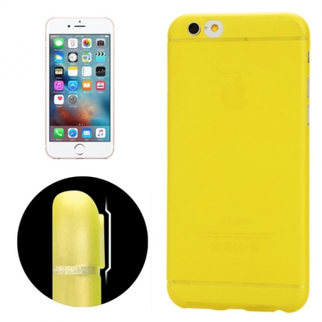 coque iPhone 6 plus / 6S plus polypropylene - jaune