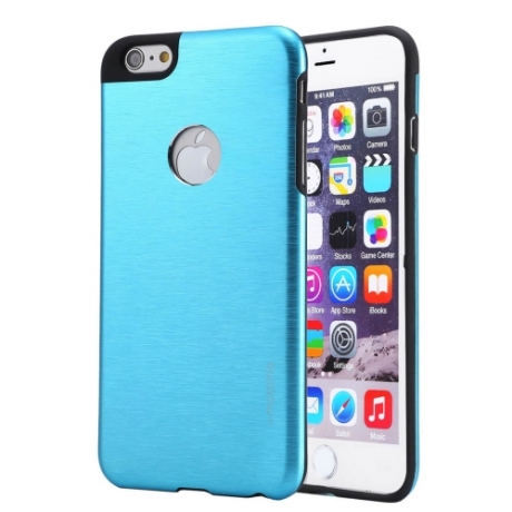 coque iPhone 6 plus / 6S plus MOTOMO - bleu 