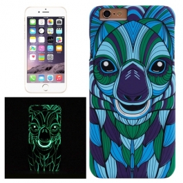 coque iPhone 6 plus / 6S plus phosphorescente multicolore motif animal - Koala