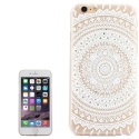 Coque iphone 6 plus / 6S plus plastique transparente blanche motif mandala