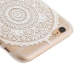 coque iphone 6 plus / 6S plus plastique transparente blanche motif attrape-rêve