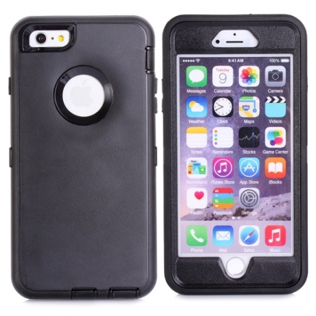 coque iPhone 6 plus / 6S plus anti-choc - noir