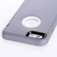 coque iPhone 6 plus / 6S plus bicolore anti-choc - blanc / gris