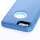coque iPhone 6 plus / 6S plus bicolore anti-choc - bleu / bleu ciel