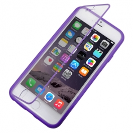 Coque iPhone 6 / 6S TPU à rabat - Violet