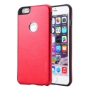 Coque iPhone 6 / 6S logo Apple - Rouge