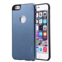 Coque iPhone 6 / 6S logo Apple - bleu