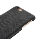 Coque iPhone 5 / 5S / SE texture peau serpent - Noir