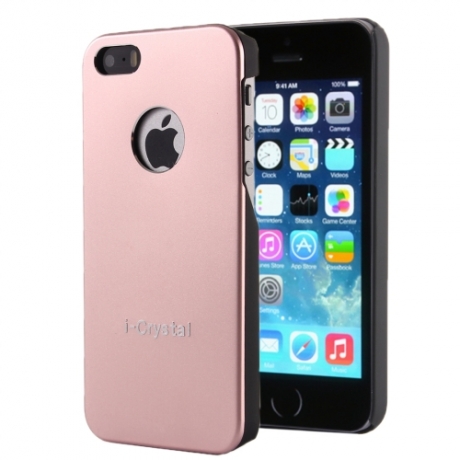 Coque iPhone 5 / 5S / SE i-Crystal - Rose