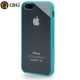 Coque iPhone 5 / 5S / SE Q-case transparente - Turquoise