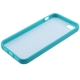 Coque iPhone 5 / 5S / SE Q-case transparente - Turquoise