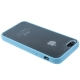 Coque iPhone 5 / 5S / SE Q-case transparente - Bleu
