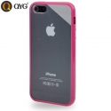 Coque iPhone 5 / 5S / SE Q-case transparente - Magenta