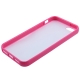 Coque iPhone 5 / 5S / SE Q-case transparente - Magenta