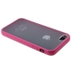 Coque iPhone 5 / 5S / SE Q-case transparente - Magenta