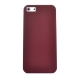 Coque iPhone 5 / 5S / SE sable mouvant givré - rouge