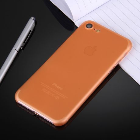 Coque ultra slim pour iPhone 7 orange