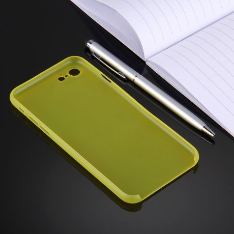 Coque ultra slim pour iPhone 7 jaune