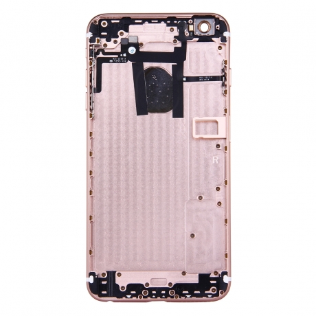 Chassis style iPhone 6S pour iPhone 6 (Or Rose)