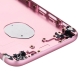 Châssis / Face arrière customs iPhone 6 couleur rose clair