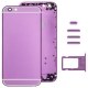 Châssis / Face arrière couleurs customs iPhone 6 couleur violet