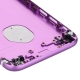 Châssis / Face arrière couleurs customs iPhone 6 couleur violet