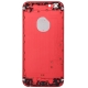 Châssis / Face arrière couleurs customs iPhone 6 couleur rouge