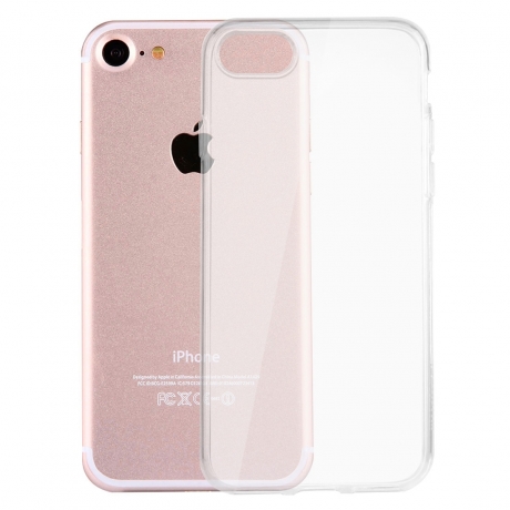 Coque de protection silicone transparente pour iPhone 7