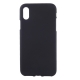 Coque iPhone X en silicone souple (Noir)