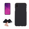 Coque iPhone X en silicone souple (Noir)