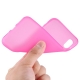 Coque iPhone X en silicone souple (Rose)