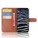 Housse porte-cartes en cuir iPhone X (Marron)