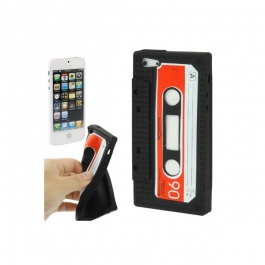 Coque Vintage Cassette Audio en Silicone pour iPhone 5/5S