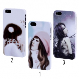 Coque Girl style encre de Chine iPhone 5