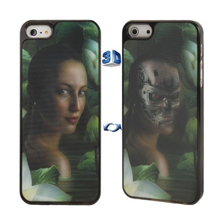 Coque Femme / Robot 3D iPhone 5