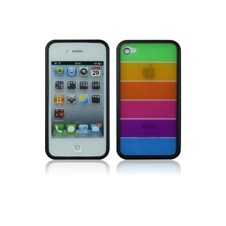 Coque Arc en Ciel iPhone 4 et 4S