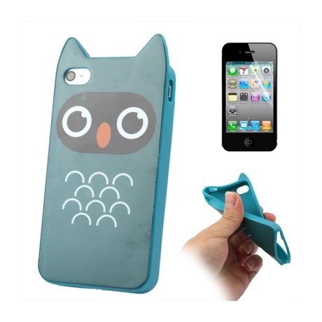 Coque oreilles Hiboux iPhone 4 et 4S