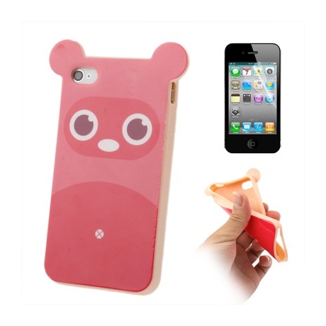 Coque oreilles Ecureuil iPhone 4 et 4S