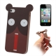 Coque oreilles Ours iPhone 4 et 4S