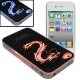 Coque de protection lumineuse LED Dragon iPhone 4 et 4S