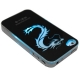 Coque de protection lumineuse LED Dragon iPhone 4 et 4S