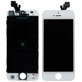 Ecran de remplacement complet iPhone 5 : LCD + dalle tactile + Cadre