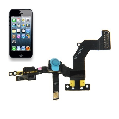 2 en 1 : Caméra devant Originale + Câble Capteur Flex iPhone 5