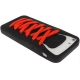 Coque Silicone Chaussures avec Lacets iPhone 5