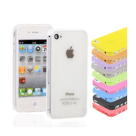 Coque ultra slim (0.3mm) pour iPhone 4 et 4S