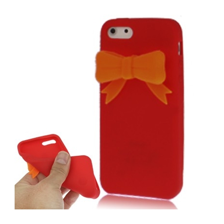 Coque noeud papillon en relief iPhone 5