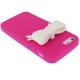 Coque noeud papillon en relief iPhone 5