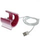 Dock Lightning + Câble pour iPhone 5 Magenta